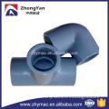 Grey Colour SCH 80 Socket Type End CPVC Pipe Fittings for chemical use